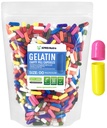 XPRS Nutra Größe 00 Leere Kapseln - 1000 Graf Leere Gelatine Kapseln - DIY Füllung - Füllbare Pillen Gel Kapseln für Do-It-Yourself Ergänzungen (Multi Color)