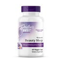 Doctor's Best Womens Beauty Schlaf mit Magnesium, Theanine, Melatonin, Schlaf- und Relaxationsunterstützung, Non-GMO, Glutenfrei, Sojafrei, Vegan 60 Veggie Caps