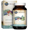 Garten des Lebens Bios Ganzes Essen Multivitamin für Männer 40+, 60 Tabletten, Vegan Mens Multi für Gesundheit, Wohlbefinden zertifizierte Bio Ganze Lebensmittel Vitamine, Mineralien für Männer über 40, Mens Vitamine