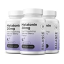 Balancebreens Melatonin 20mg Fast Dissolve Tablets - Hohe Potenz, schnelles Handeln, natürliche Schlafunterstützung – Schlafhilfen für Erwachsene – Non-Groggy, Drug-Free Formula – 120 Schlafpillen
