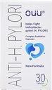 OUU H Pylori Behandlung |Pylopass Lactobacillus Reuteri Probiotic Geeignet für Erwachsene & Kinder Alter 9+ |20 Billion CFU pro Servieren |28 Vegetarische Kapseln |Relief von Sodbrennen & Säure Reflux