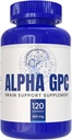 Alpha GPC Supplement, 120 Kapseln, 850mg Servierungen, Gehirn-Unterstützungshilfe, die Fokus, Gedächtnis und Energie unterstützt, Made in USA