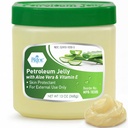 MED PRIDE Petroleum Jelly 13 Oz Tub mit Aloe Vera Medizin und Vitamin E für trockene Haut, Rashes, Burns, Chapped Lips, Diaper Rash
