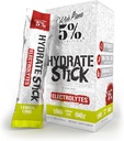 5% Ernährung Hydrate Stick Hydration Packets | Sport Elektrolyt Pulver Mix Packets mit Kokoswasser (Lemon Lime) (10 Count)