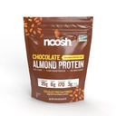 NOOSH Pflanzenbasis Mandelprotein Pulver Schokolade 43 Gramm - Vegan Protein Pulver, Alle natürlichen Inhaltsstoffe, Non-GMO, Glutenfrei, Kosher, Peanut Free, Soy Free, Dairy Free (Chocolate)