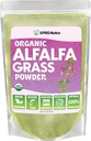 XPRS Nutra Organic Alfalfa Powder - Premium Vegan Supplement Reich an Calcium, Antioxidantien, Vitamine - Farmer Supplement für Kinder und Erwachsene - Vegan freundlich Alfalfa Blatt (16 Unze)