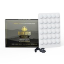 Schwarz Lotus Shilajit Resin Tabletten, 60 Count, 200mg Jedes, 100% reine natürliche Shilajit für Männer und Frauen mit Aminosäuren, 140mg Fulvic Acid, 85 Ionic Trace Minerals, für Immununterstützung, Fokus, Energie