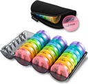 [Upgrade] Monatliche Pille Organizer 2 Mal A Day,Ein Monat Box AM PM,tägliche Fälle Große 4 Woche,Medication 28 Tage Spender für Pillen,Fische Öle, Vitamin, Ergänzung (Rainbow)...