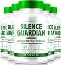 (5 Pack) Silence Guardian - Advanced Ear Formula, Offizielle Formel für 360-Hör-Unterstützung, Alle natürlichen Inhaltsstoffe zu halten Auditory Health, SilenceGuardian Review (300 Kapseln)