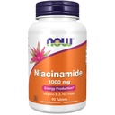JETZT Nahrungsergänzungsmittel, Niacinamid (Vitamin B-3) 1000 mg, Energieerzeugung*, 90 Tabletten, Weiß, Off-White