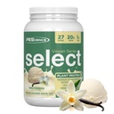 PEScience Select Vegan Protein Powder, Plant Based Protein Powder, Amazing Taste, Glatte Textur, Pea und Brown Rice Blend, Dairy Free, Lactose Free, Glutenfrei - Vanilla Indulgence, 27 Servierungen