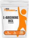 BulkSupplements.com L-Arginin HCl Pulver - Nitric Oxid Supplement, Arginin Pulver - Unflavored & Glutenfrei, 5g pro Servierung, 1kg (Pack mit 5) (11 lbs)