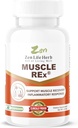 ZEN LIFE HERB Muskel REx - Gelenk, Muskel & Nerve Unterstützung - Relax Aches & Chronic Discomfort Pflanzenbasierte Ergänzung (60 Kapseln)