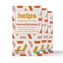 HELPS TEAS | Hilft Immunität Boost Tea | Organische Kräutermischung von Echinacea, Eucalyptus, Mint, Linden, Thyme und natürlichem Honig Flavor. Hilft Respiratorische Gesundheit | 16 Teebeutel - Packung von 3 |