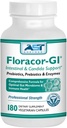 Floracor-GI Candida Cleanse, Probiotic und Enzyme unterstützen Formel 180 Kapseln