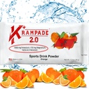 Krampade Potassium Magnesium Supplement Elektrolyte Pulver - 50 mg Mag + 2000 mg K, >2X Mehr als Coconut Water | Cramp Relief | Hydratationspakete