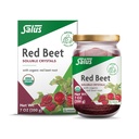 Salus Red Beet Crystals - Organic Nutritional Beet Root Powder Mix - Superfood Powder Supplement mit Vitamin C, Folate, Magnesium & Kalium - 7 oz