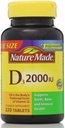 Natur gemacht D3 2000 IU Tablets 220 ea (Pack von 2)