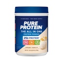 Reines Protein All-In-One-Pulver, Vanille - Whey & Collagen, hohe Faser, Vitamine, kein Zusatz von Zucker, Non-GMO, Glutenfrei, 1.25lb