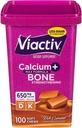 Viactiv Max Formel Kalzium +Vitamin D3 Beilage für Knochengesundheit, Rich Caramel, 100 Soft Chews