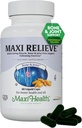 Maxi Health Relieve Joint Support Supplement mit Turmeric und Boswellia Serrata, schnelle Unterstützung nach Übung, Vegetarische Non-GMO Bone & Joint Health Supplement für Männer & Frauen, 60 Kapseln