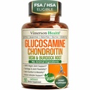 Glucosamin Chondroitin MSM – Joint Support Supplement für Frauen und Männer mit Glucosaminsulfat 1500 mg, Chondroitin und MSM – für Knorpel, Gelenkgesundheit und Flexibilität – 90 Kapseln, Vegan