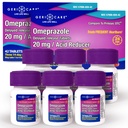 GeriCare Omeprazol Delayed Release Tablets 20mg Stomach Säure Reducer Pillen für 24 Stunden Sodbrennen Relief- Säure Reflux Medizin zur Behandlung von häufigen Sodbrennen- Anti-Acid Relief Tablets 42 Count (2 Pack)