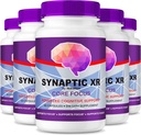 NutraRize (5 Pack) Synaptic XR – Tägliche Support-Kapseln mit einer Balanced Blend für Fokus, Schärfe und Alltagsleistung| Einfache Tabletten für tägliche Wellness (300 Kapseln)