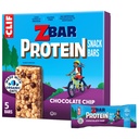 CLIF Kid Zbar Protein - Schokoladenchip - Crispy Whole Grain Snack Bars - Hergestellt mit Bio Hafer - Non-GMO - 5g Protein - 1.27 Unze (5 Pack)