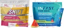 Reale Ketone Intermittierende Fasten Getränke Mix Bundle für Weight Loss Support Himbeere Lemon Shift Elektrolyte & Intermittierende Fasting Elektrolyte für Männer mit BHB Exogene Ketone (30 Zähler jeder)