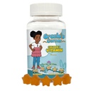 Gracie’s Corner Stars Kids Multivitamin Gummis mit Omega 3 - Kinder Vitamine A, B, C, D - Star-Shaped Kleinkind Multivitamins, Plant-Based, Gluten-Free Kids Gummy Vitamins, 60 Count
