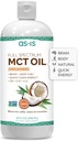 AS-IS Simply Full Spectrum MCT Oil C8, C10 & C12 | Unflavored | 100% da Coconuts Non OGM | Perfetto per Caffè Mattino | Quick Clean Energy | 32 fl oz (63 Serve)