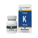 Überlegene Quelle Vitamin K 100 mcg - Knochenstärke und Gesundheitsunterstützung Beilage - Vitamin K Beilage hilft Blut Gesundheit & Calcium Absorption - 30 Sublingual Dissolving Tabletten
