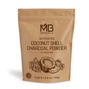 MB Kräuter Aktiviertes Charcoal-Pulver aus Kokosnuss-Shell 3.5 oz (100 Gram) Für externe Verwendung Nur | Für ToothPowder Face Packs und Masken | Seifenherstellung | Nicht injest
