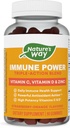 Nature's Way Immunleistung, Triple Action Immun Support Blend*, Vitamine C und D, Zink, Erdbeer-Orange Flavored, 90 Gummies