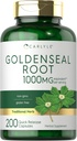 Carlyle Capsules de racines de seaux d'or 1000mg. 200 Count.