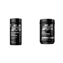 MuscleTech Creatin Monohydrat Pulver Platinum Pure Micronized Muskel Erholung + Builder & Platin Multivitamin für Immununterstützung 18 Vitamine & Minerale