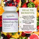 TRANSFORMATION THE GENESIS of GOOD HEALTH BalanceZyme Plus für Frauen und Männer, mit Garcinia Cambogia und Enzym Blends für gesunde Verdauung, Gut Health, 90 Kapseln