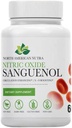 Nitric Oxid Sanguenol | Nitric Oxid Booster Supplement | L-Citrulline 800mg, Spectra 100mg, L-Glutathione 80mg & Resveratrol 30mg |Supports Zirkulation, Herzgesundheit, Blutdruck | 60 Zähler