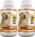 Erstaunliche Kurkuma für Hunde Curcumin Pet Antioxidant, Eliminiert Gelenkschmerzen Entzündung, 120 Chews
