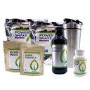 Purium Cleansing + Fitness Bundle - Inklusive Power Shake (Apple Berry), Apothe-Cherry, Super Amino 23, Super CleansR, Biome Medic, & Blender Bottle