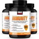 Kraftfaktor Immunität, Immununterstützung Booster mit Elderberry und 1000mg Vitamin C, Plus Vitamin D, Zink, Probiotika, Antioxidantien und Echinacea für Immungesundheit Verteidigung, 90 Count (Pack mit 3)