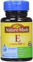 Natur Made dl-Alpha Vitamin E 400 IU Softgels 100 ea (Pack mit 4)