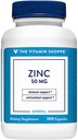 Vitamin Shoppe Zink 50mg pro Servierung (300 Kapseln)