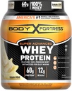 Body Fortress Super Advanced Whey Protein Powder, Banana Creme Flavored, Glutenfrei, 2 Lb