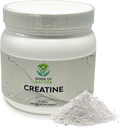Kreatin Monohydratpulver 90 Servierungen - 5g (5000mg) mikronisiertes Kreatinpulver pro Servierung, Kreatin Pre Workout, Kreatin für Muskelaufbau, Kreatin Monohydrat 450g(1.0lbs)