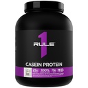 Regel 1 Casein Protein - 25g Protein und 11g EAAs Pro Serving from Slow-Release Micellar Casein for Overnight Recovery and Sustained Delivery Between Meals (4 Pounds*, Vanilla Crème)