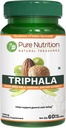 Pure Nutrition Triphala Extract 700mg - 60 Caps (Extrakt Equiv. bis 1900mg Triphala Fruit Powder) Nicht GMO | Einmal täglich | 60 Tage Versorgung.