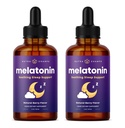 NutraChamps Liquid Melatonin Drops, 480 Servierungen, Sugar Free Kids Melatonin Liquid Sleep Aid Supplement, Vegan & Non-GMO, Natürliche Berry Flavor, Melatonin 1 mg Tropfen