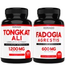 DORADO NUTRITION Tongkat Ali Extrakt (Longjack) Eurycoma Longifolia und Fadogia Agrestis 600mg Extrakt